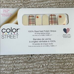 Color Street Nail Polish Strips, Plaid You Came